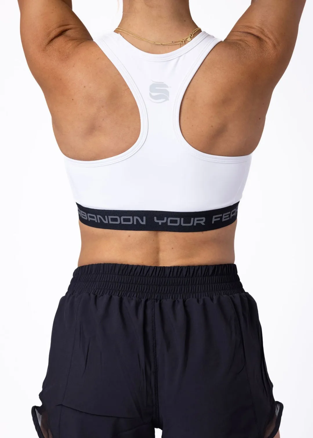 Women’s White Sports Bra