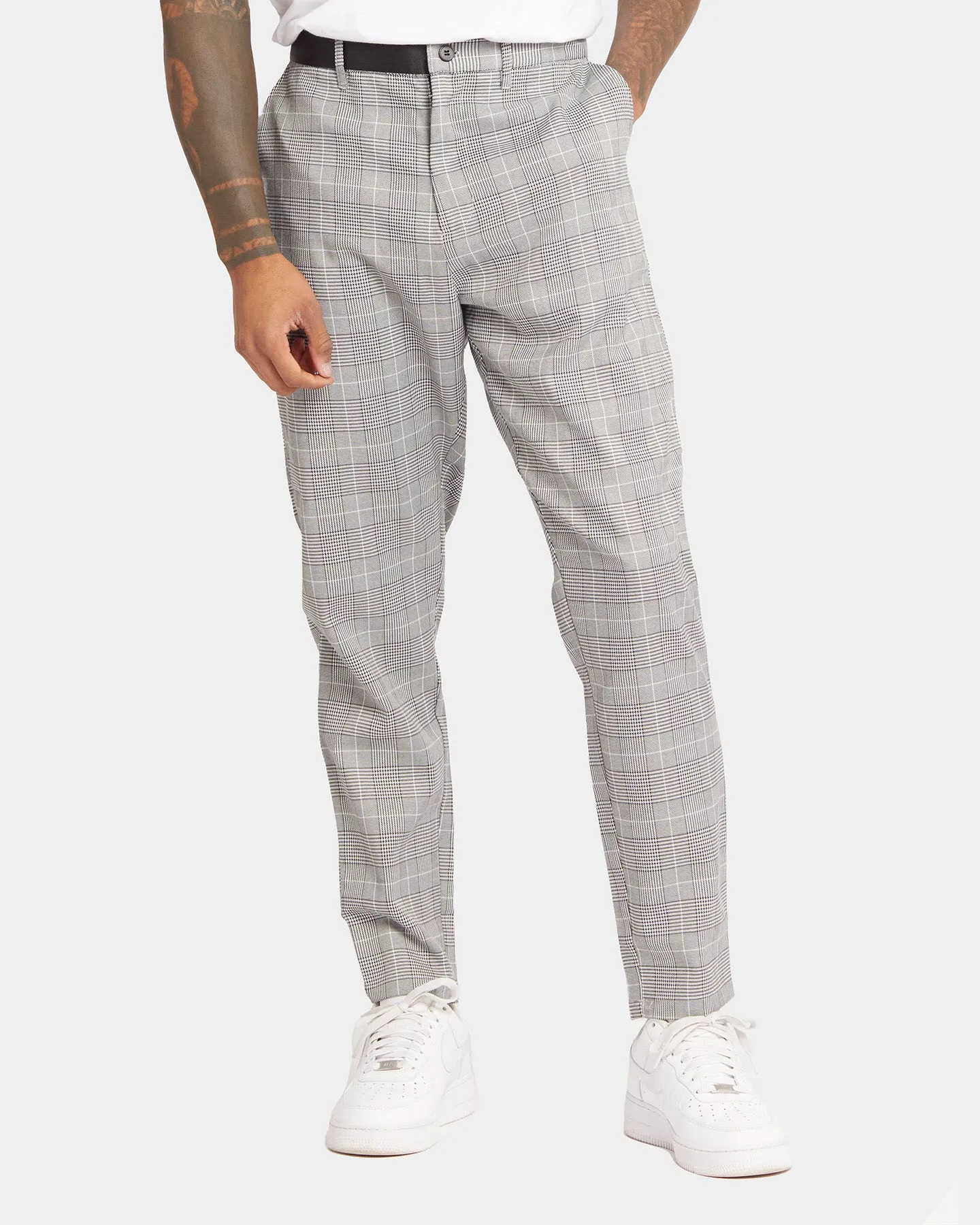 XXIII Apollo Check Pants Grey